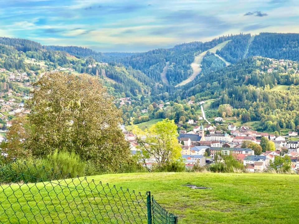 Joli Studio Cosy, Vue Magnifique Et Terrasse Privee Gérardmer Exterior foto